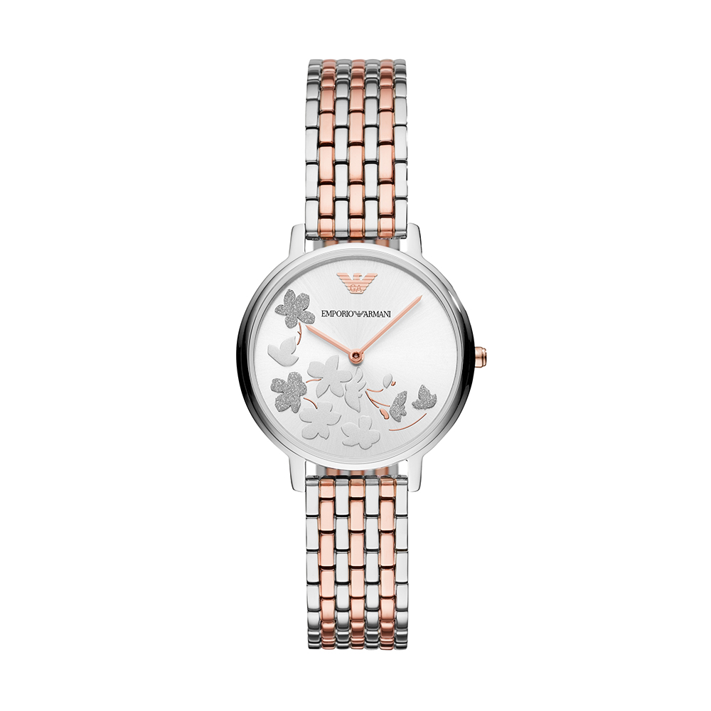 armani watches ladies rose gold