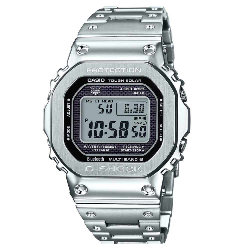 G Shock Gmwb5000 1d Bluetooth Stainless Steel Watch Watches Grahams Jewellers