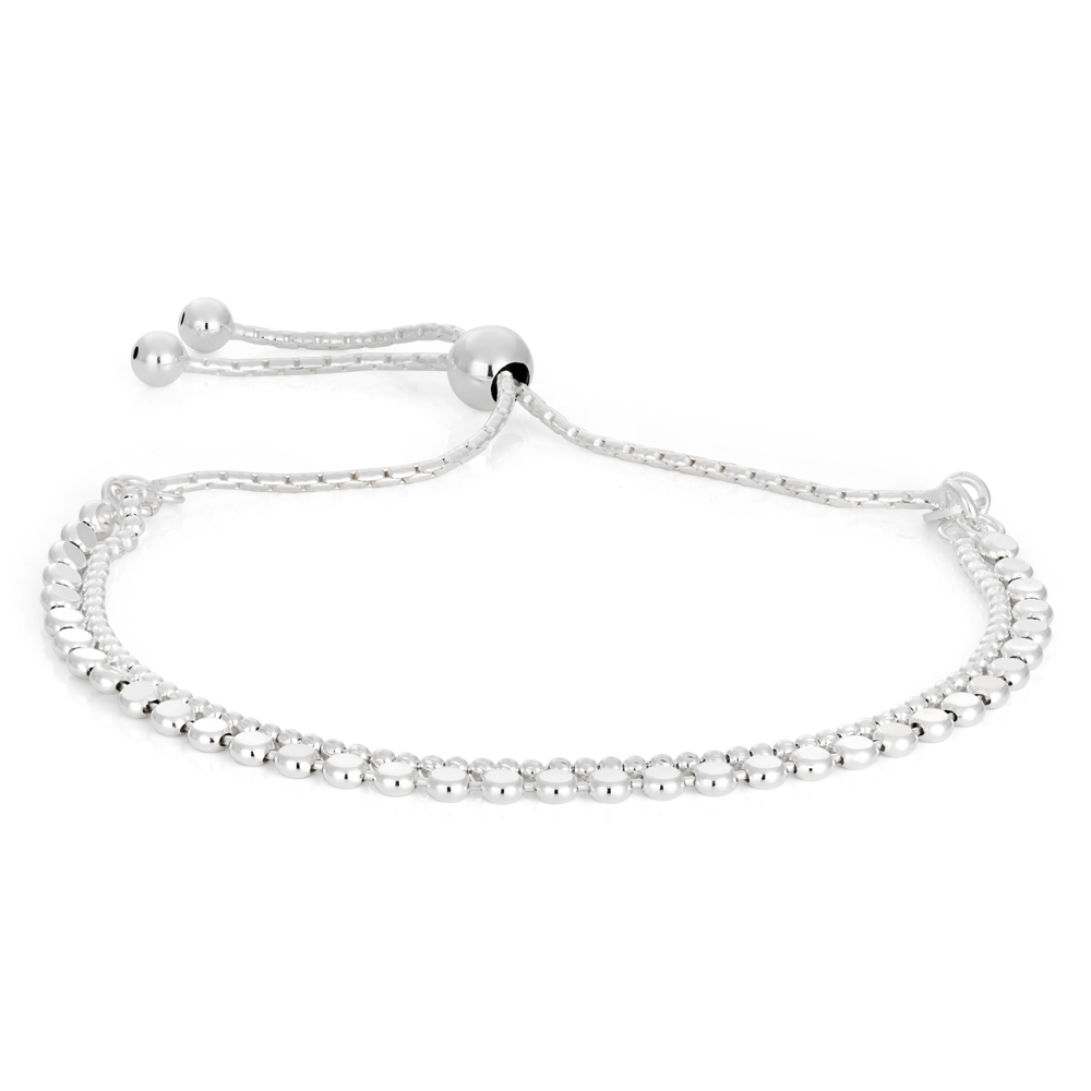 fancy silver bracelet