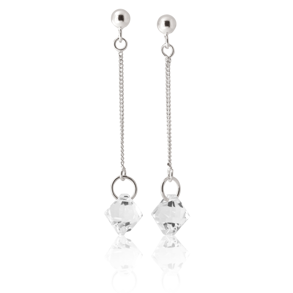 Sterling Silver Bead Drop Earrings Online Sales, UP TO 63% OFF 