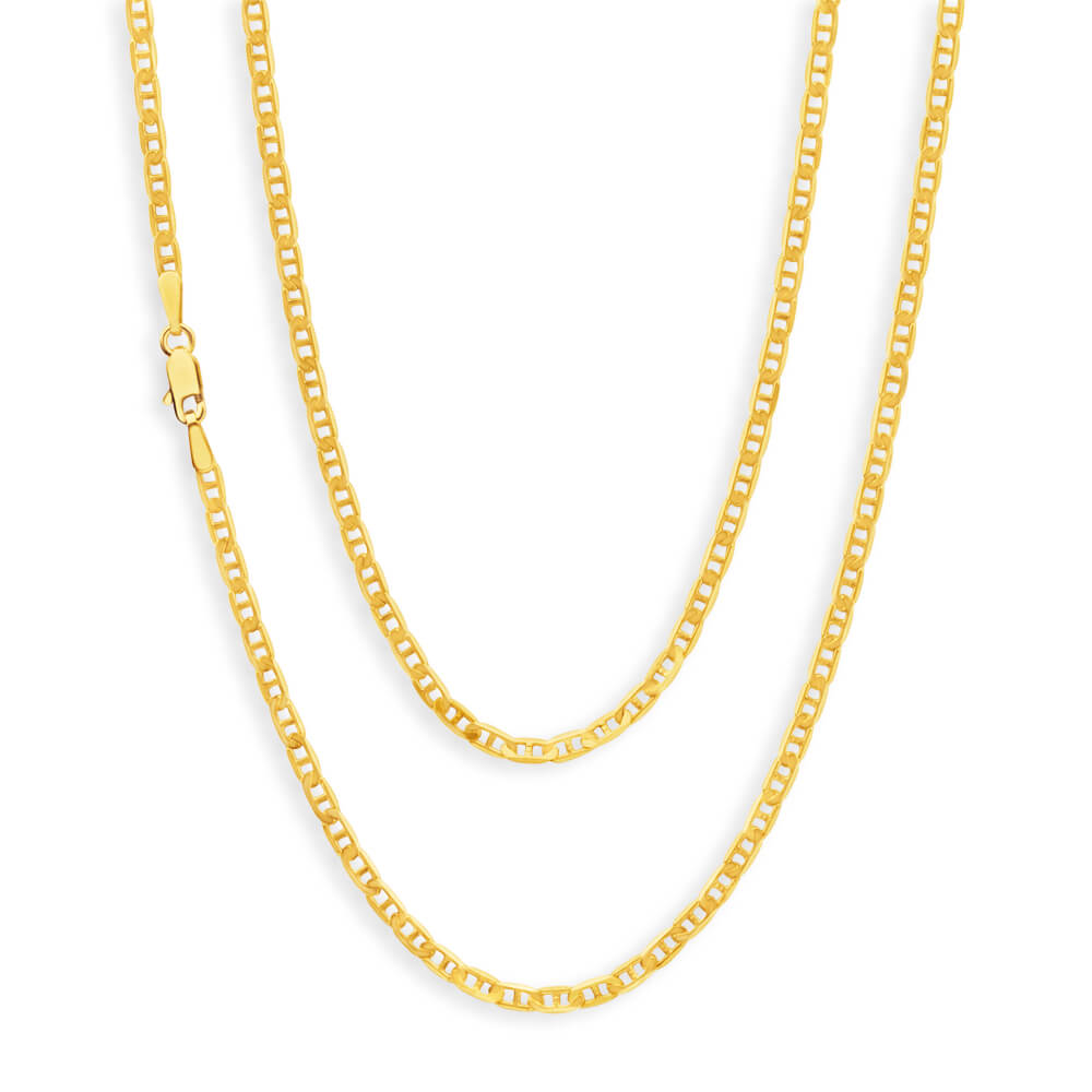 9ct Yellow Gold Gorgeous Anchor Chain