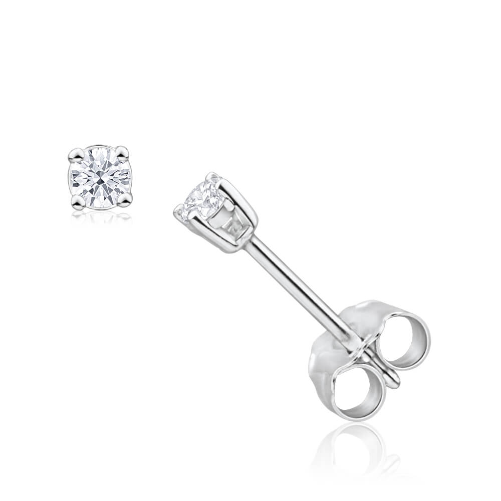 Diamond Stud Earrings - Buy Stunning Diamond Cut Earrings | Shiels