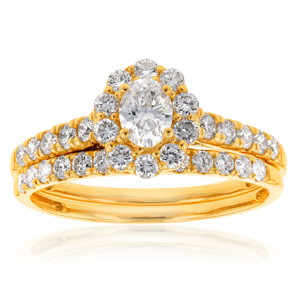 Lab Grown Diamond Bridal Sets - Buy Online | Luminesce Diamonds