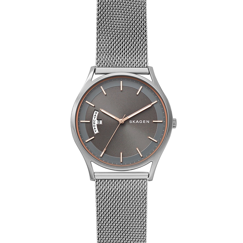 Skagen SKW6396 Gents Taupe Face Stainless Steel Watch