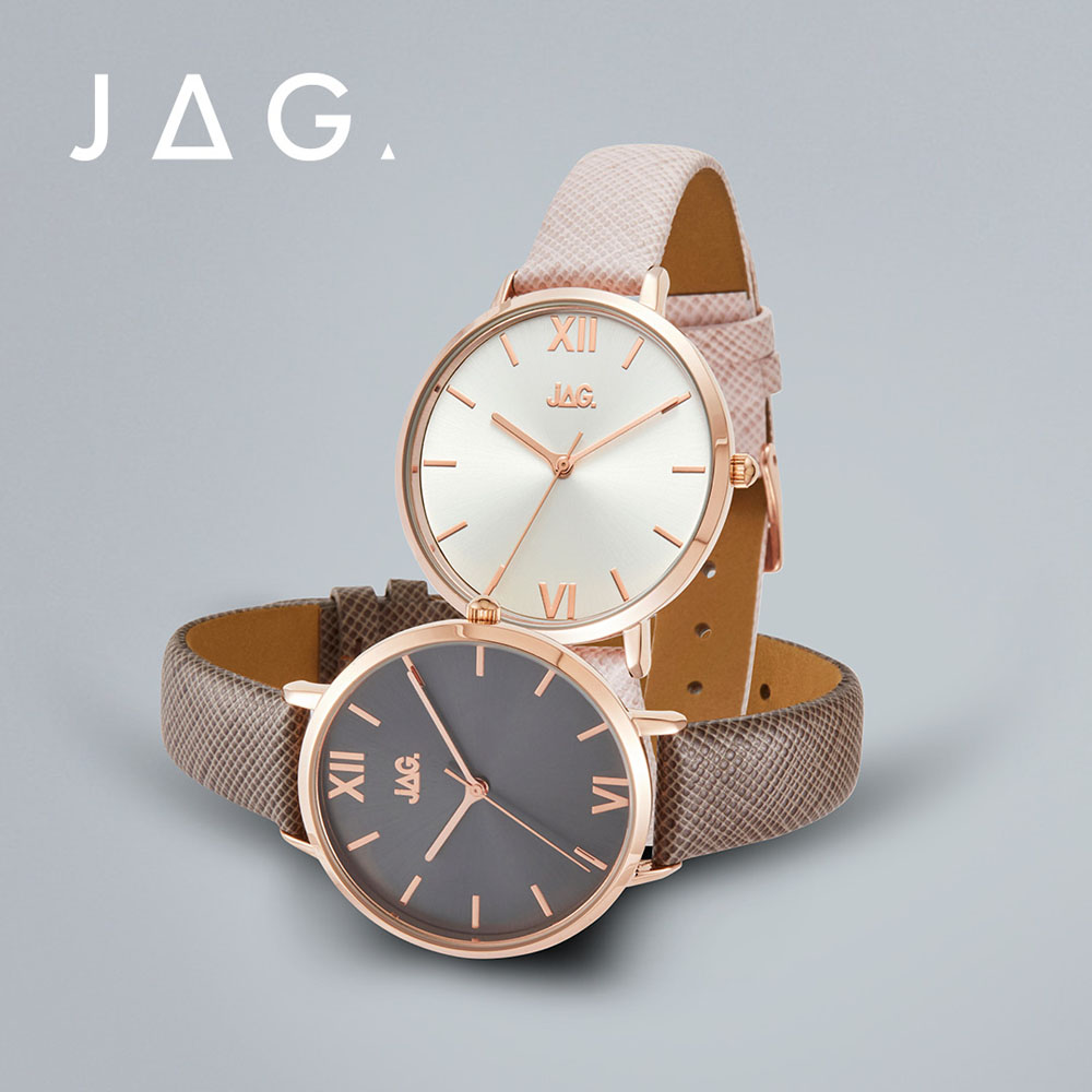 Jag Sophie J2259 Pink Leather Womens Watch
