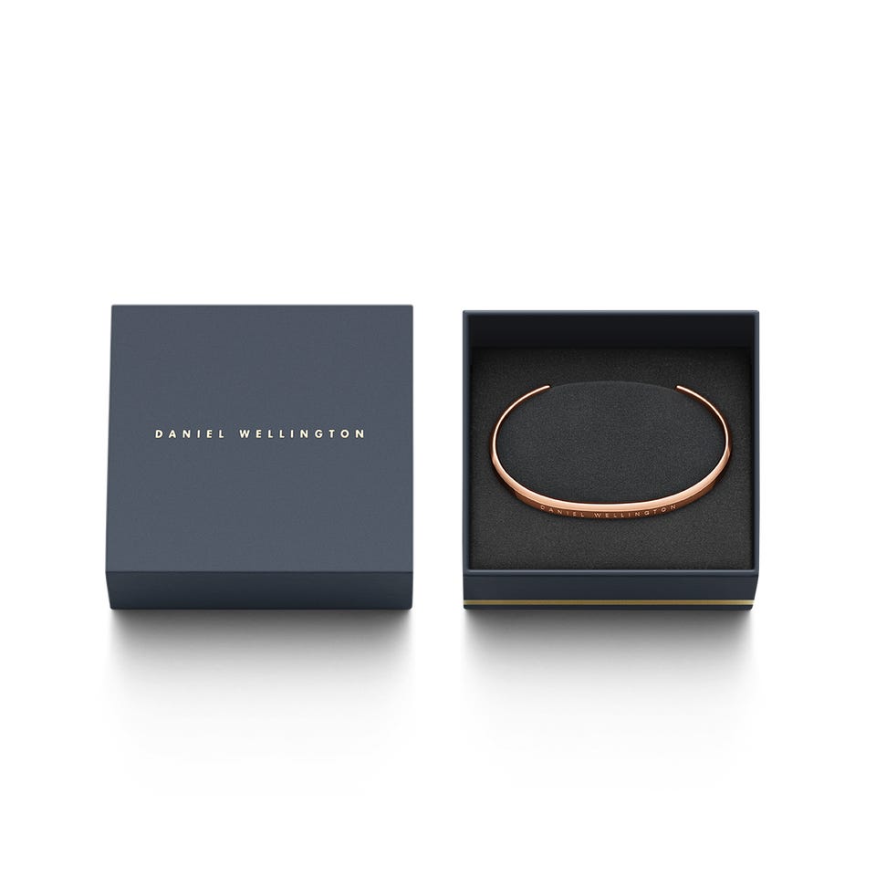 Daniel Wellington Rose Gold Plated Stainless Steel Classic Large Bracelets