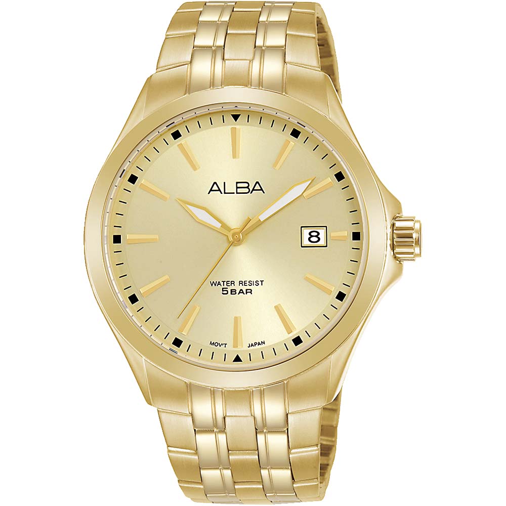 Alba AS9M72X1 Gold Tone Mens Watch