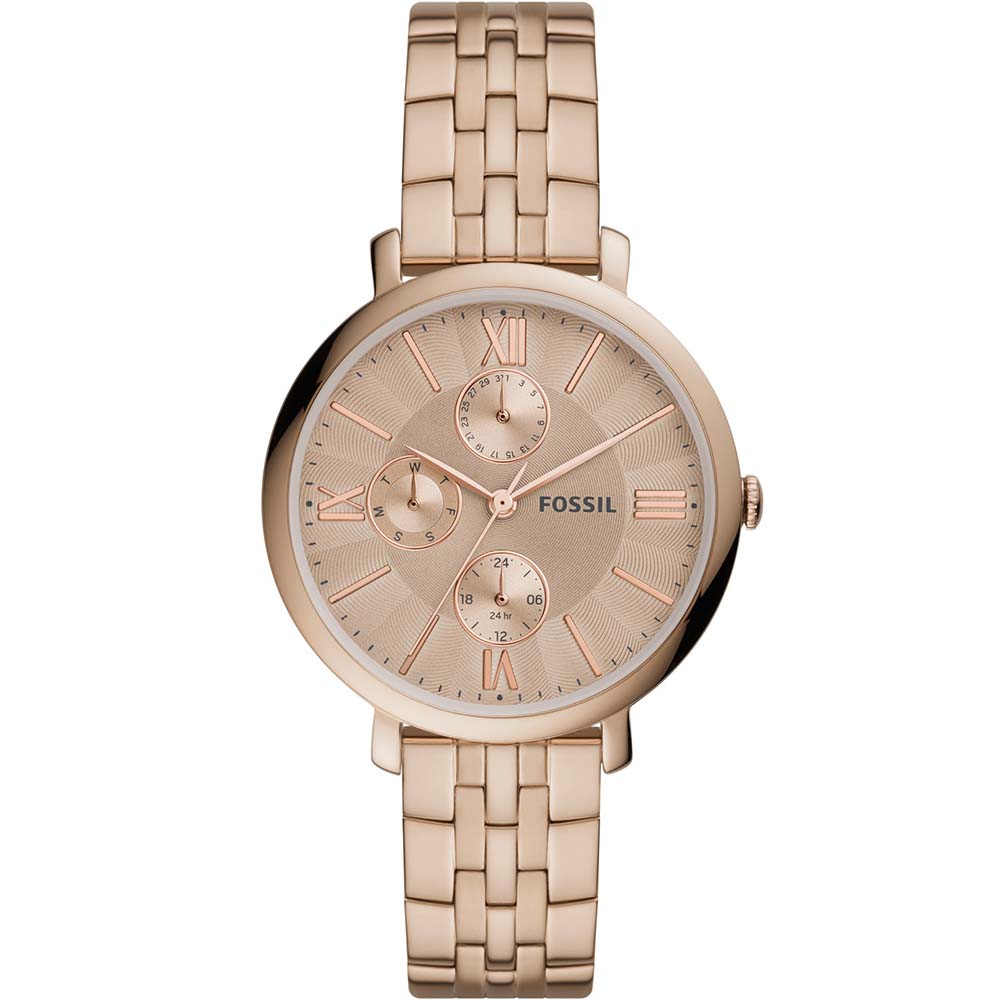 Fossil Carlie Mini ES4648 Rose Stainless Steel Womens Watch (30260222 ...