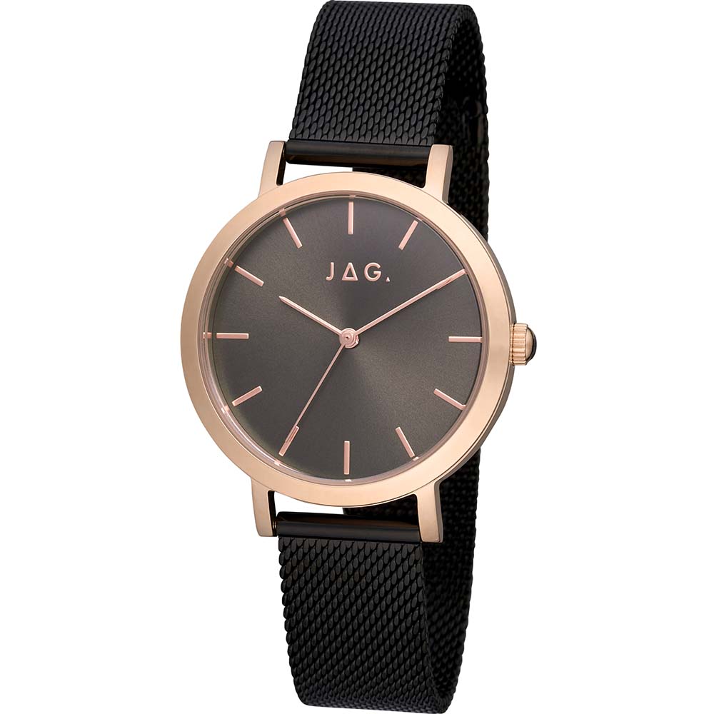 Jag J2564A Olivia Black Stainless Steel Womens Watch