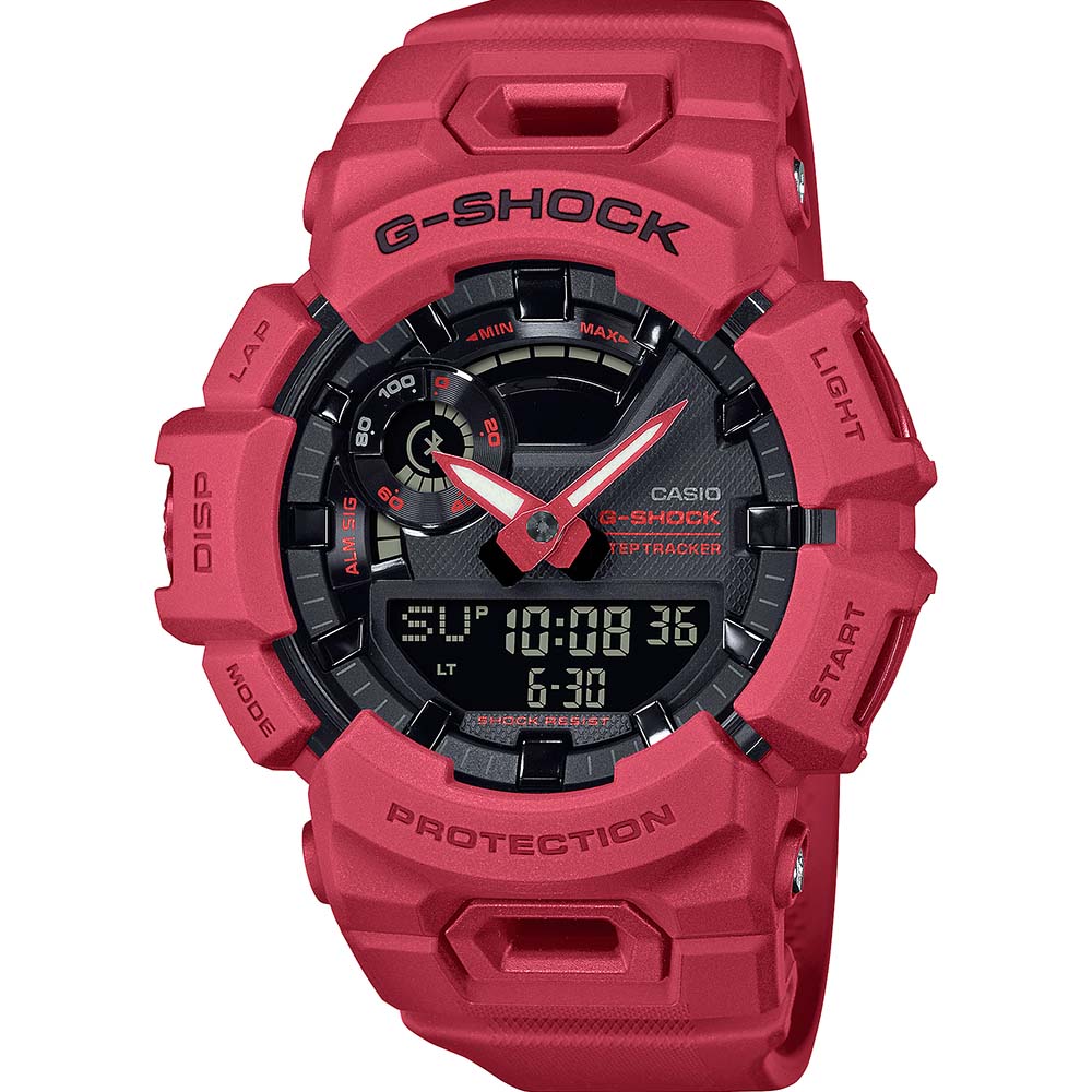 G-Shock GBA900RD-4A Burning Red Watch