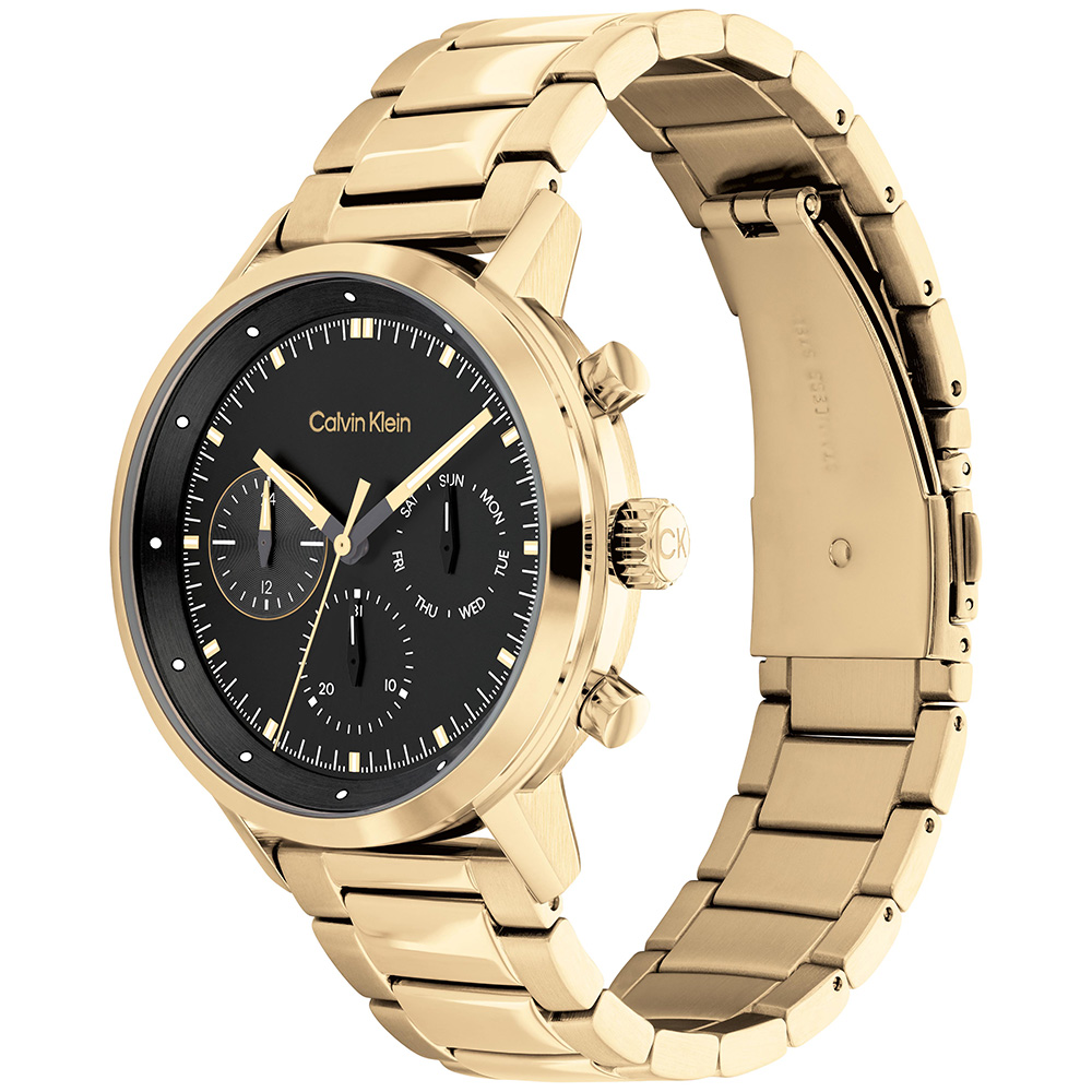 Calvin Klein 25200065 Gauge Gold Tone Mens Watch