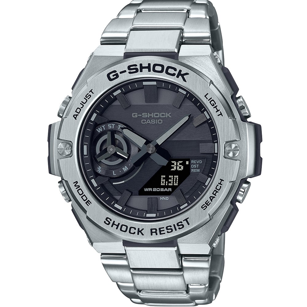 G-Shock GSTB500D-1A1 G-Steel Stainless Steel Mens Watch