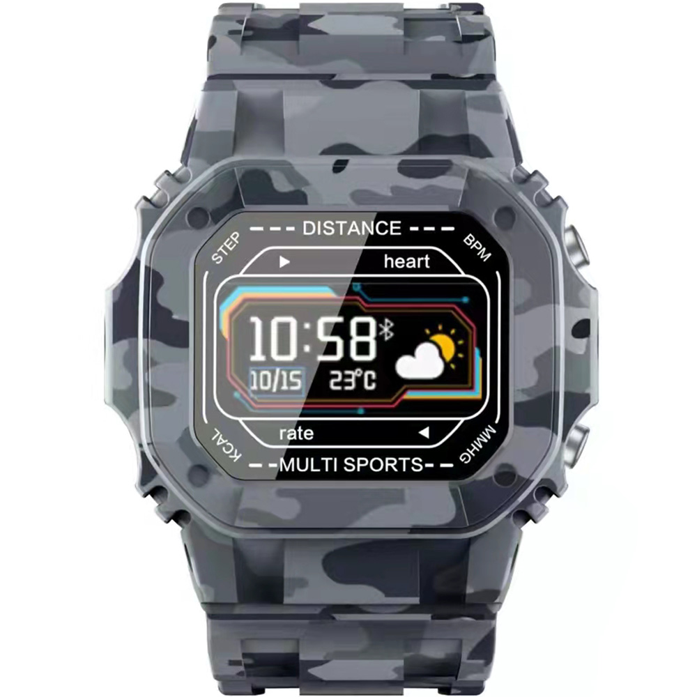 Cactus Nexus CAC-136-M05 Grey Camourflage Smart Watch