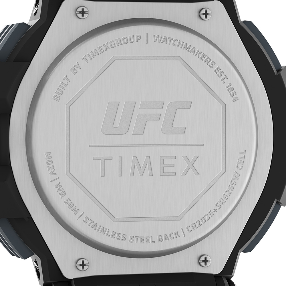 TimexUFC TW5M51800 Combat Black Silicone Mens Watch