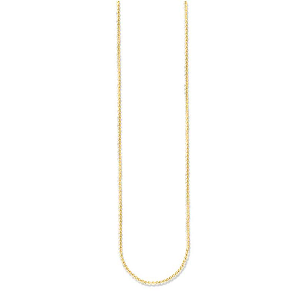 Gold Plated Sterling Silver Thomas Sabo Fine Link Chain